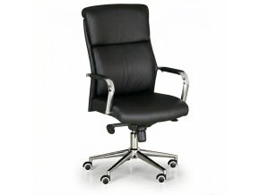 kozena kancelarska zidle viro cerna 142701