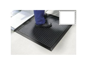 protiunavova bublinkova rohoz puzzle stredovy dil 80 x 80 cm cerna 23321