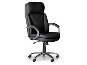 kozene kancelarske kreslo layer cerna 13717