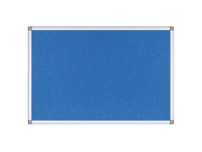 Textilní nástěnka, modrá, 900 x 600 mm