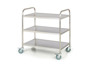 nerezovy policovy vozik 3 police 860 x 540 mm 4255