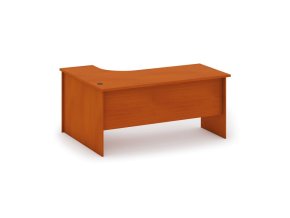 rohovy kancelarsky psaci stul mirelli 140x120 cm pravy tresen 48713