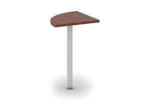 Spojovací stolek MIRELLI, 800 x 800 x 750 mm, ořech