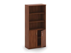 skrin policova 2 dverova mirelli 800 x 400 x 1800 mm orech 14639