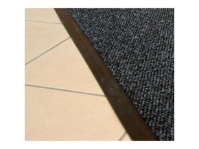 Náběhová PVC hrana pro kobercovou rohož (119080 - 119081), černá