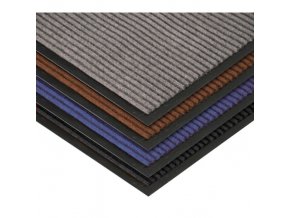 Odolná vstupní kobercová rohož s PVC, 900 x 1500 mm, šedá