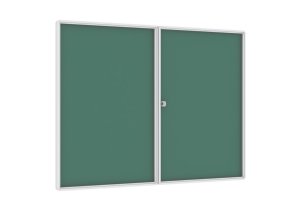 vnitrni magneticka vitrina zelena 900 x 1200 mm 13102