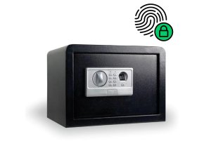 Nábytkový trezor se čtečkou otisků prstů, 16 L