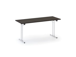 Skládací konferenční stůl FOLDING, 160x80 cm, wenge