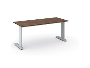 Kancelářský psací stůl PRIMO FLEXIBLE, 180x80 cm, ořech