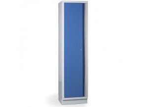 uzka dilenska skrin s dvermi expert 4 police zamek 600 x 458 x 2000 mm 23122