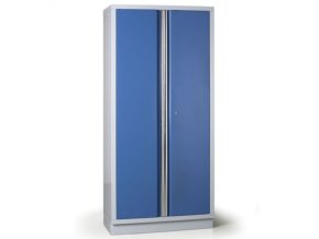 policova dilenska skrin 2 dverova expert 4 police zamek 915 x 458 x 2000 mm 23123