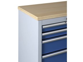 pracovni stolni deska expert 1x skrinka drevena 680 x 463 x 36 mm 8232