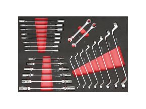 sada naradi pro voziky expert ockove nastrcne a racnove klice chrom vanadium 564 x 386 x 30 mm 12905