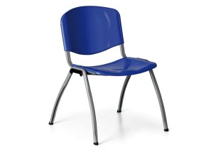 plastova jidelni zidle livorno plastic modra 9482
