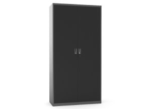 dilenska plechova skrin hobby iii 1800 x 900 x 380 mm 4 police tmave seda 15942