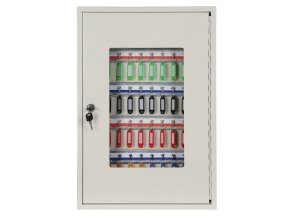 kovova skrinka na klice 55 x 38 x 8 cm 50 ks zavesu 15084