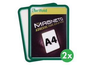 Magnetická kapsa A4, 2ks, zelená