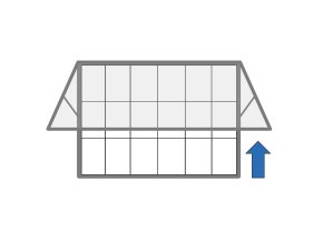 venkovni vitrina magneticka s vyklopnymi dvermi 1350 x 1000 mm 93156