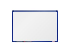 bila magneticka popisovaci tabule boardok 600 x 900 mm modry ram 14824