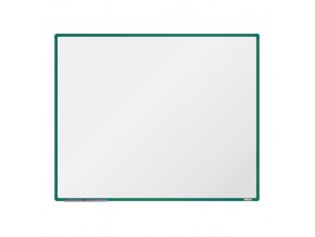 Bílá magnetická popisovací tabule boardOK, 1500 x 1200 mm, zelený rám