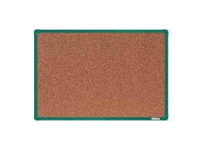 korkova nastenka boardok v hlinikovem ramu 600 x 900 mm zeleny ram 14856