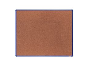 korkova nastenka boardok v hlinikovem ramu 1500 x 1200 mm modry ram 14864