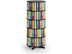 otocny regal na sanony 5 pater cerny 129587