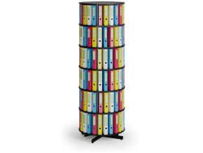 otocny regal na sanony 6 pater cerny 129591