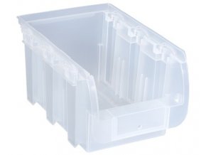 Plastový box COMPACT, 154 x 235 x 125 mm, průhledný