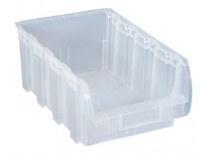 Plastový box COMPACT, 316 x 500 x 200 mm, průhledný