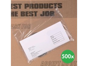 samolepici transportni obalky na doklady a4 500 ks 115350