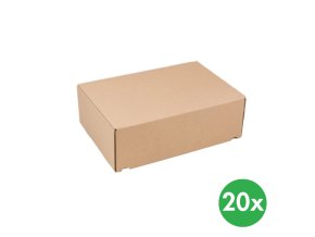 Standardizované krabice na tiskoviny A4, 305 x 215 x 100 mm, 20 ks