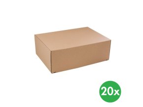 Standardizované krabice na tiskoviny A3, 430x310x150 mm, 20 ks
