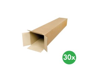 kartonova krabice tubus otevirani na kratsi strane krabice 1200x160x160 mm 30 ks 115370