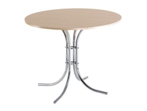 Kulatý jídelní stůl RAVENA, průměr 90 cm, buk