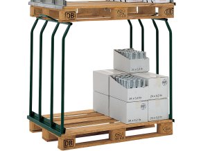 paletovy drzak pro stohovani palet na sebe vyska 995 mm lakovany 8048