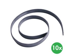 Náhradní guma pro stěrky na okna SOFT, 25 cm, 10 ks