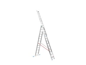 hlinikovy trojdilny vysuvny zebrik venbos profi 3x13 pricek 8 22 m 14523