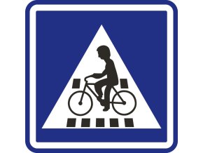 dopravni znacka prejezd pro cyklisty 14750