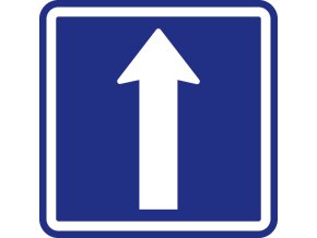 Dopravní značka – Jednosměrný provoz