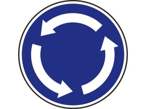 dopravni znacka kruhovy objezd 14756