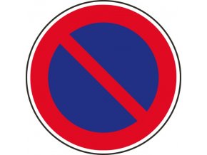 Dopravní značka – Zákaz stání