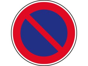 Dopravní značka – Zákaz stání