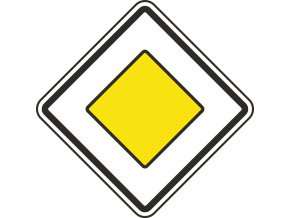 Dopravní značka – Hlavní pozemní komunikace