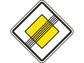 dopravni znacka konec hlavni pozemni komunikace 14783