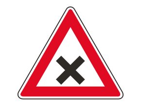 dopravni znacka krizovatka 14785