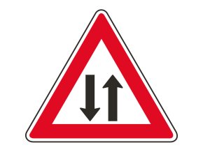 dopravni znacka provoz v obou smerech 14790
