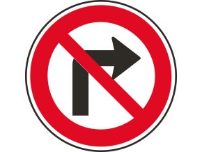 dopravni znacka zakaz odbocovani vpravo 14801