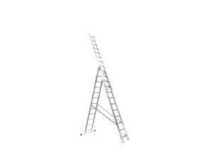 hlinikovy trojdilny vysuvny zebrik venbos profi 3x12 pricek 7 91 m 15652
